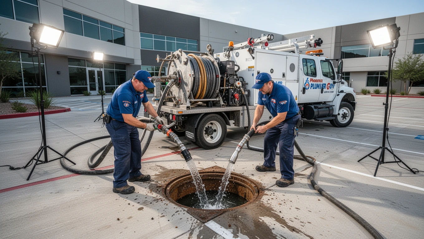 Commercial Sewer Jetting