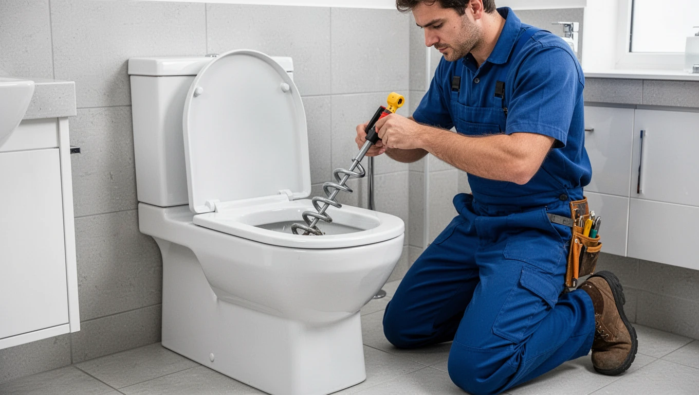 Clogged Toilet Repair
