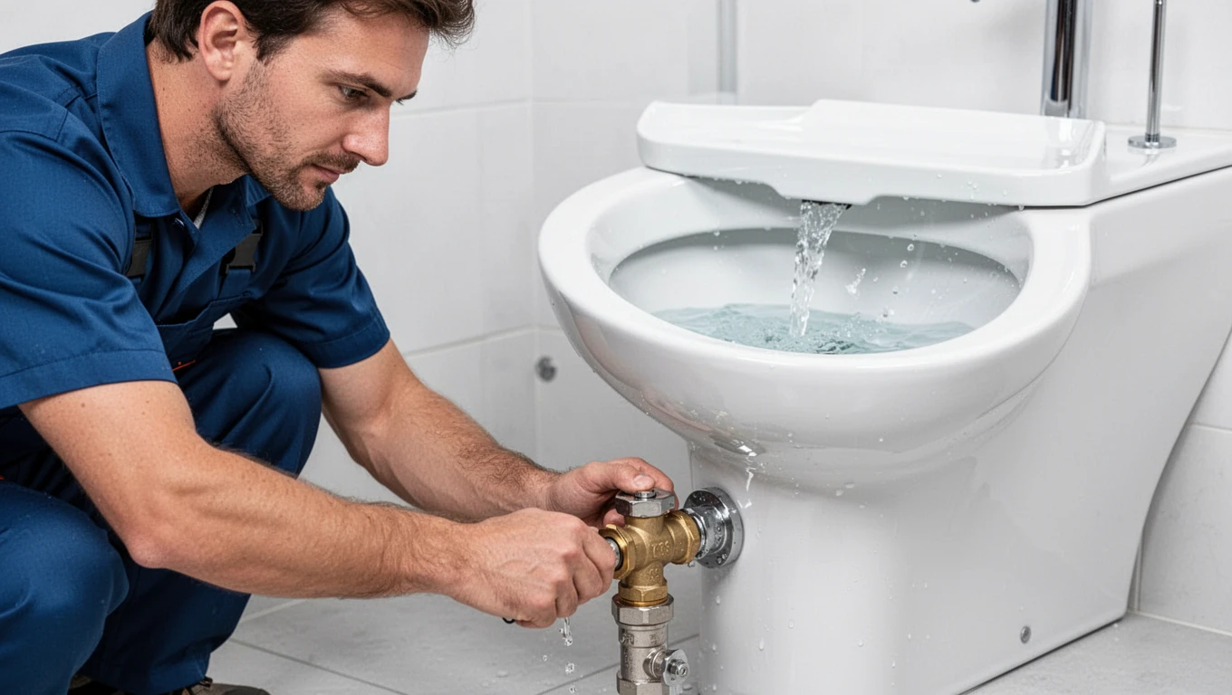Overflowing Toilet Repair